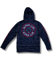 Load image into Gallery viewer, Black Camo Alpha Lupi Rashguard
