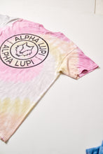 Load image into Gallery viewer, Kids Alpha Lupi Tie-Dye Shirt (Pink Rose)
