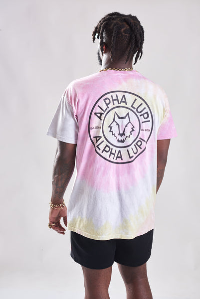 Alpha Lupi Tie-Dye Shirt (Pink Rose)