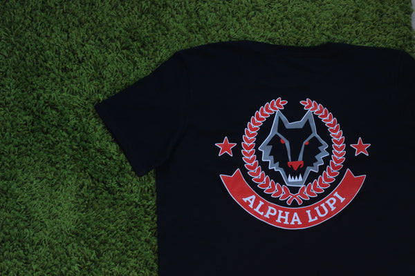Black Alpha Lupi "Pack Mentality" Tees