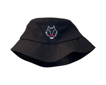 Load image into Gallery viewer, Black &quot;Alpha Lupi&quot; Bucket Hat
