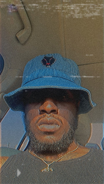 Denim Alpha Lupi "OG" Bucket Hat